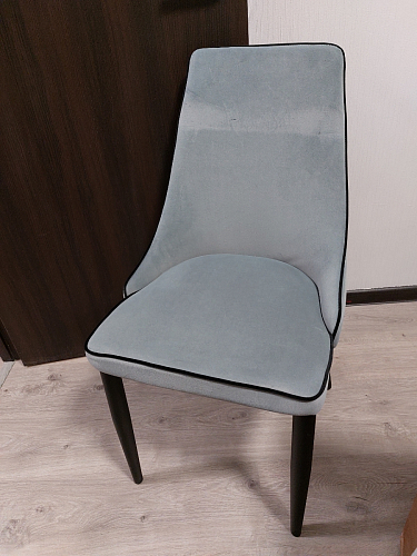 Стул на металлокаркасе Kora beige / black фото покупателя 467