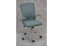 Компьютерное кресло Konfi light gray / white из шоурума 6