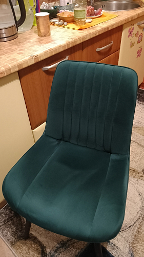 Комплект стульев Вейв 4 шт светло-серый / черный фото покупателя 33