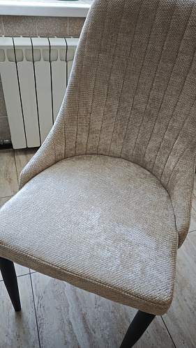 Стул на металлокаркасе Kora light purple / black фото покупателя 394