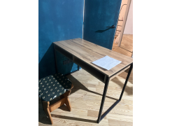 Письменный стол Леон Лофт бетон / черный матовый фото покупателя 207