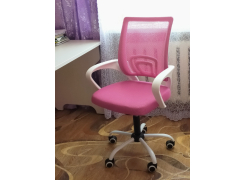 Компьютерное кресло Ergoplus белое / голубое фото покупателя 10