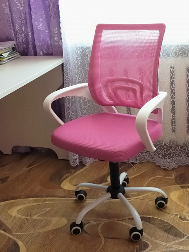 Компьютерное кресло Ergoplus light gray / white фото покупателя 10