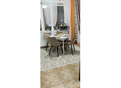 Стул на металлокаркасе Седа К крутящийся светло-серый  / белый фото покупателя 159