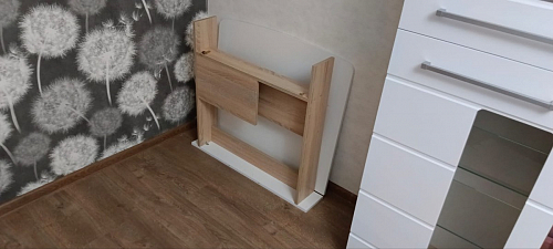 Стол обеденный раздвижной СтК7 дуб молочный фото покупателя 92