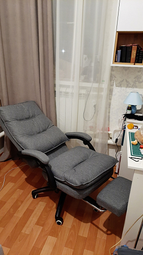 Компьютерное кресло Rapid голубое фото покупателя 6