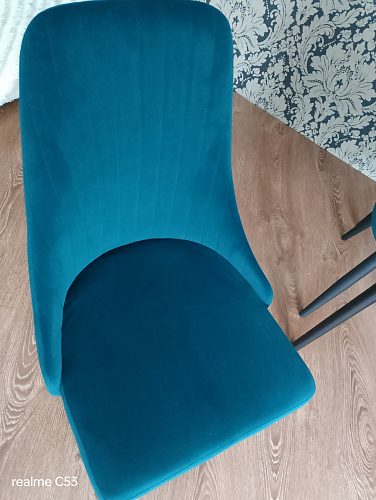 Стул на металлокаркасе Kora beige / black фото покупателя 359