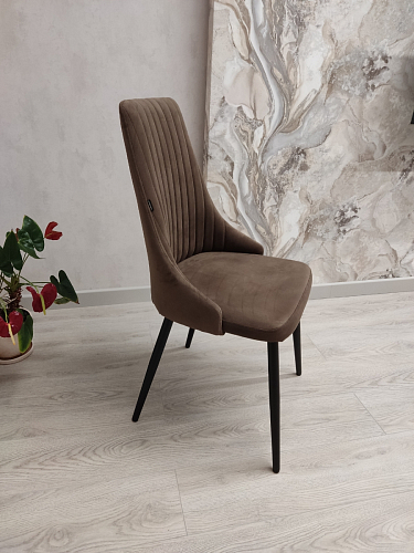 Стул на металлокаркасе Нараян velutto 23 / черный фото покупателя 3