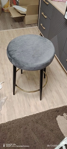 Барный стул Plato white fabric фото покупателя 20