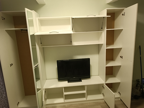 Готовая гостиная Бертелена дуб крафт серый / серый графит фото покупателя 24