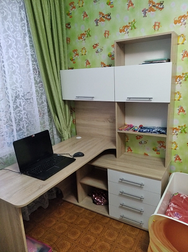 Компьютерный стол КСТ-14.1Л белый левый фото покупателя 1