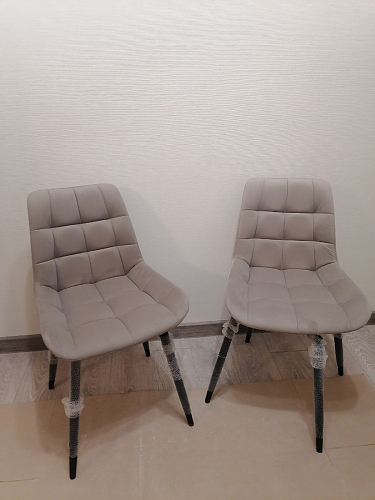 Стул на металлокаркасе Челси бирюзовый / черный фото покупателя 233