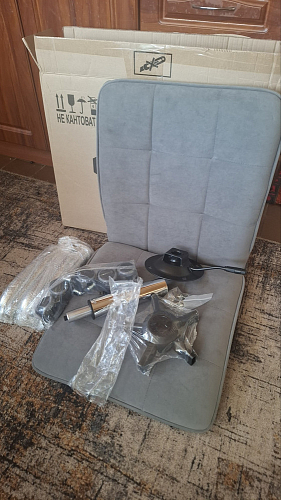 Компьютерное кресло One флок серый 29 фото покупателя 74