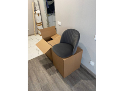 Стул на металлокаркасе Gabi blue / black фото покупателя 963