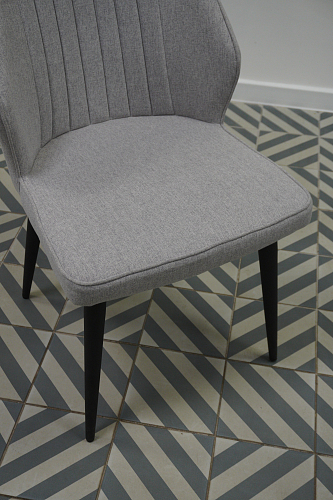 Стул на металлокаркасе Kosta light gray из шоурума 3