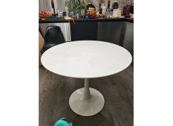 Стеклянный стол Tulip 90 black фото покупателя 30