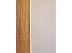 Шкаф четырехдверный Амальтея дуб сонома / белый глянец фото покупателя 10