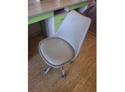 Компьютерное кресло Kolin с подушкой clear / white фото покупателя 477