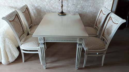 Стул Mariano молочный / патина фото покупателя 8