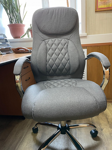 Компьютерное кресло Tron gray fabric фото покупателя 52