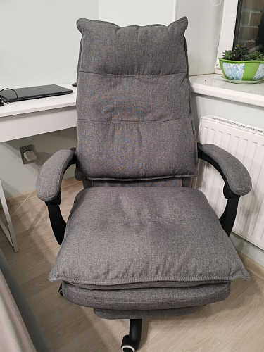 Компьютерное кресло Rapid серое фото покупателя 162