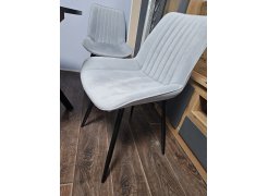 Стул на металлокаркасе Вейв светло-серый (hl 63) / 10К черный каркас фото покупателя 161