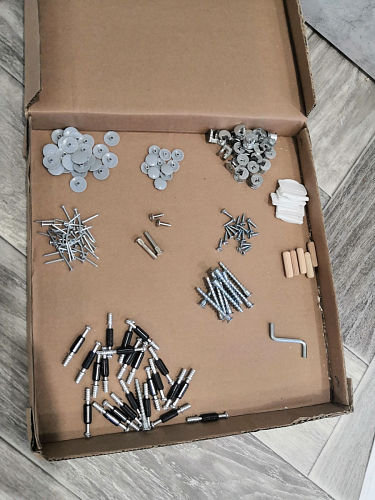 Письменный стол СПм-25 левый белый  - Уцененный экземпляр фото покупателя 55