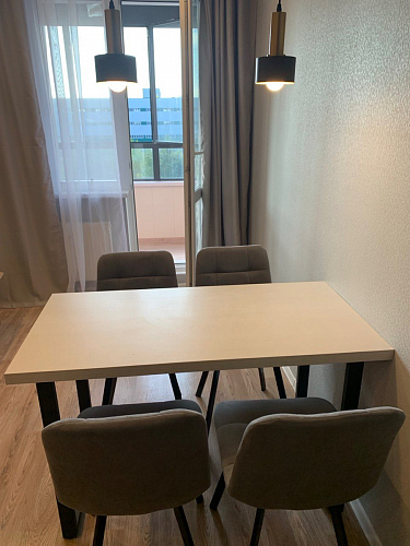 Комплект стульев Чилли 4 шт темно-серый / черный фото покупателя 357