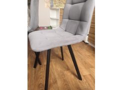 Стул на металлокаркасе Чилли розовый / черный каркас фото покупателя 463