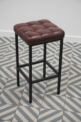 Барный стул Лофт катания лаванда / белый матовый из шоурума 4