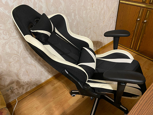 Компьютерное кресло Kano черное / красное фото покупателя 43