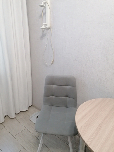 Стул на металлокаркасе Чилли К темно-серый (velutto 32) / черный фото покупателя 310