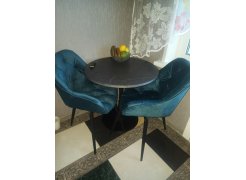 Стол Тулип 90х73 дуб вотан / белый фото покупателя 10