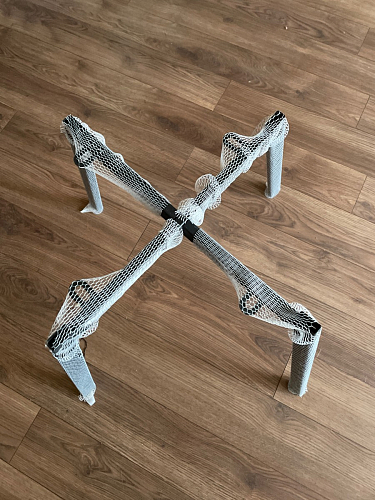 Стул на металлокаркасе Челси К бирюзовый / черный фото покупателя 70