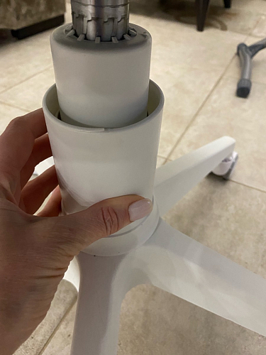 Компьютерное кресло Тибо сиреневый фото покупателя 31