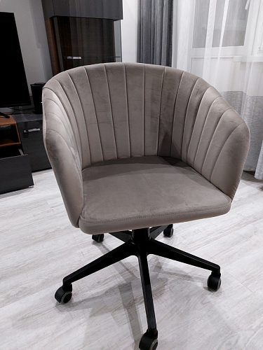 Компьютерное кресло Тибо сиреневый фото покупателя 58