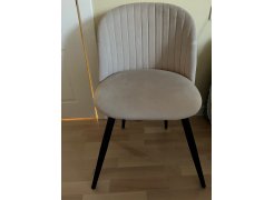 Стул на металлокаркасе Gabi 1 gray / black фото покупателя 109