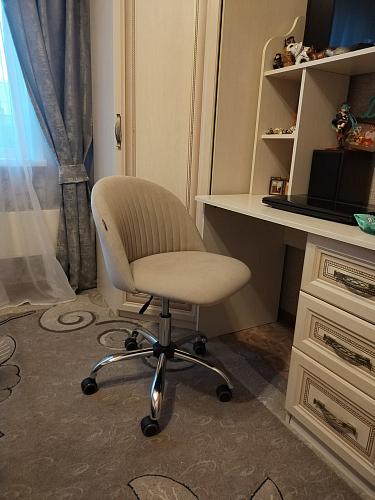 Компьютерное кресло Melody черное фото покупателя 75