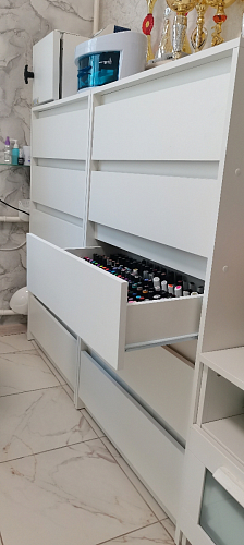 Комод Айден КМ06-1200 белый фото покупателя 15