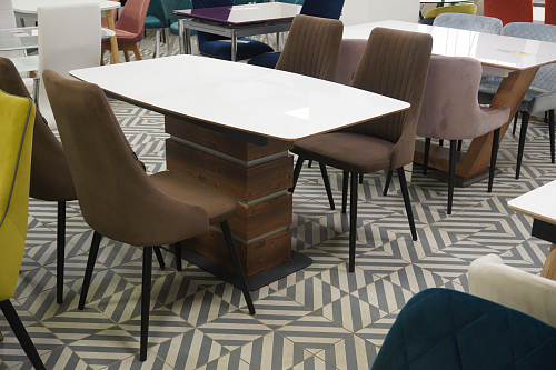 Стул на металлокаркасе Нараян velutto 23 / черный из шоурума 3