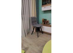 Стул на металлокаркасе Чилли черный фото покупателя 473