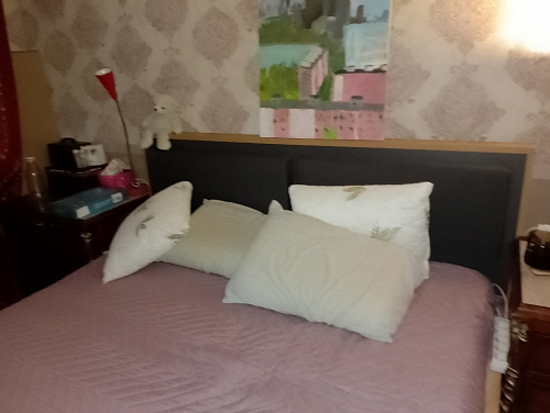 Двуспальная кровать Клауд 160х200 парящая дуб крафт золотой / антрацит фото покупателя 148