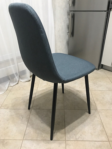 Стул на металлокаркасе Lilu 05 gray / white фото покупателя 59