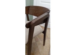 Деревянный стул Dalia noce беж фото покупателя 1