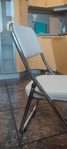 Стул Chair раскладной бежевый фото покупателя 44