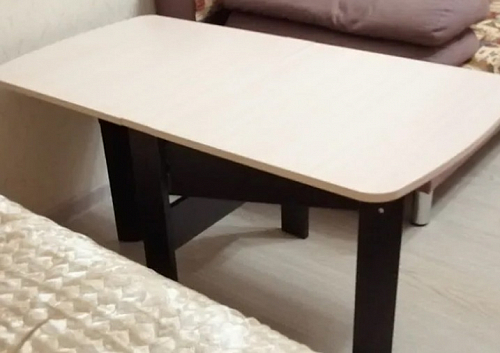 Стол-книжка СтК6 венге / дуб молочный высота 54 см фото покупателя 45