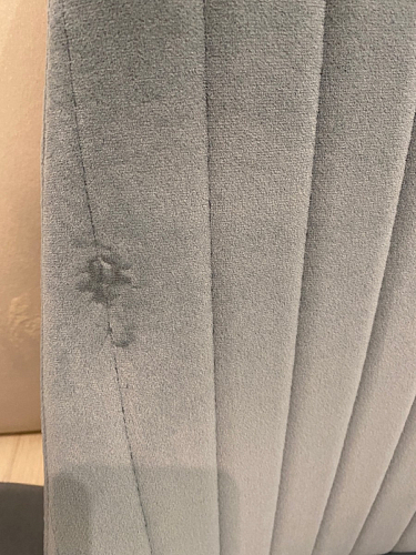 Стул на металлокаркасе Kora light blue / white фото покупателя 23