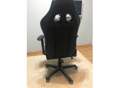 Компьютерное кресло Racer черное / голубое фото покупателя 34