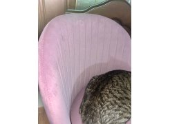 Стул на металлокаркасе Gabi 1 бежевый / черный с серебряными наконечниками фото покупателя 763