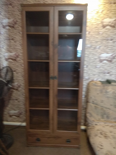 Витрина Индиана JWIT 2D1S дуб саттер фото покупателя 6